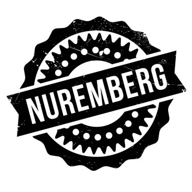 Nürnberg damga kauçuk grunge