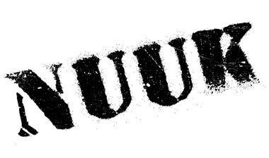 Nuuk damga kauçuk grunge
