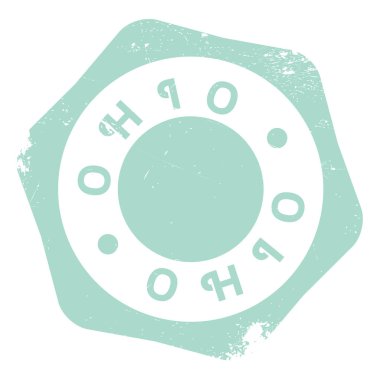 Ohio damga kauçuk grunge