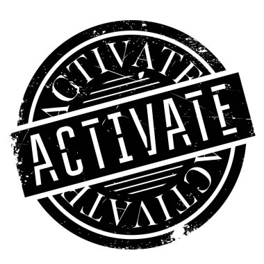 Lastik damgası etkinleştirmek