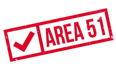Area 51 rubber stamp clipart