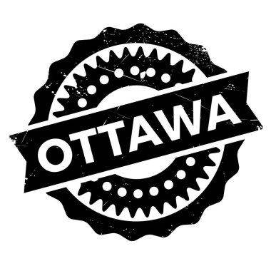 Ottawa damga kauçuk grunge