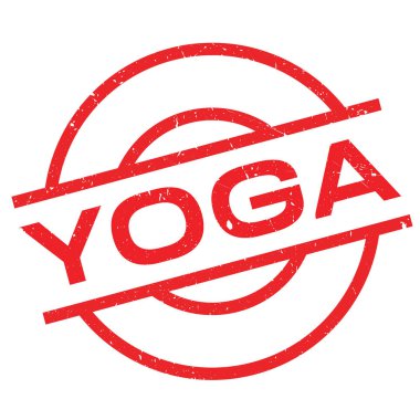Yoga lastik damgası