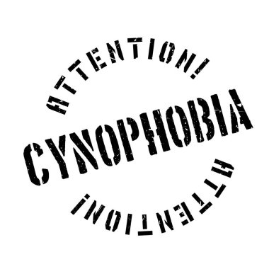 Cynophobia lastik damgası