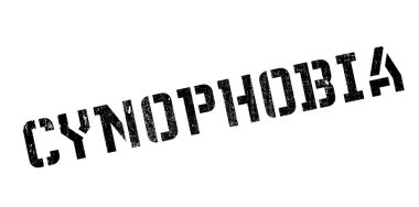 Cynophobia lastik damgası