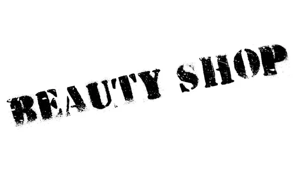 Beauty Shop rubber stamp — Stock Vector