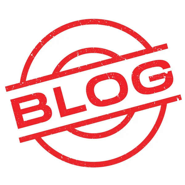 Блог штамп — стоковий вектор