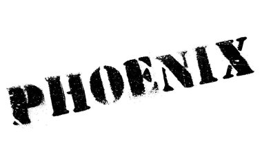 Phoenix damga kauçuk grunge