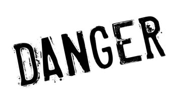 tehlike lastik damgası