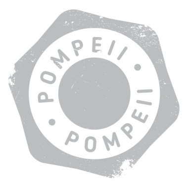 Pompeii damga kauçuk grunge