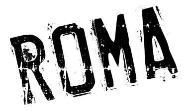 Roma damga kauçuk grunge