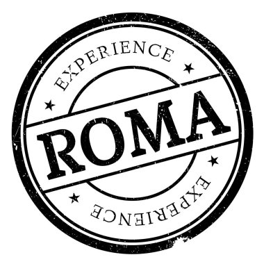 Roma damga kauçuk grunge