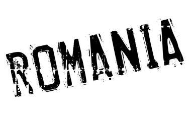 Romanya damga kauçuk grunge