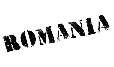Romanya damga kauçuk grunge
