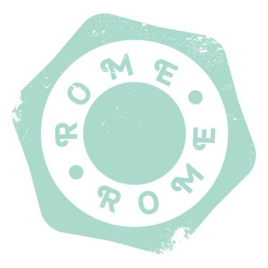 Roma damga kauçuk grunge