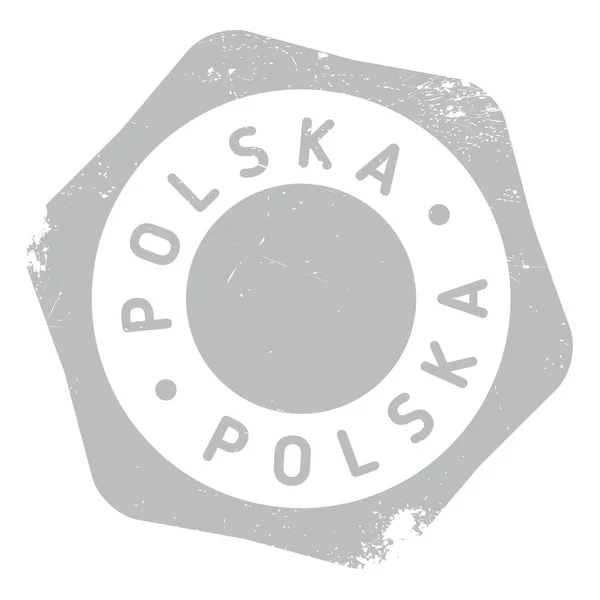Carimbo Polska Polónia —  Vetores de Stock
