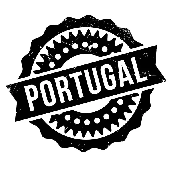Portugal sello goma grunge — Vector de stock