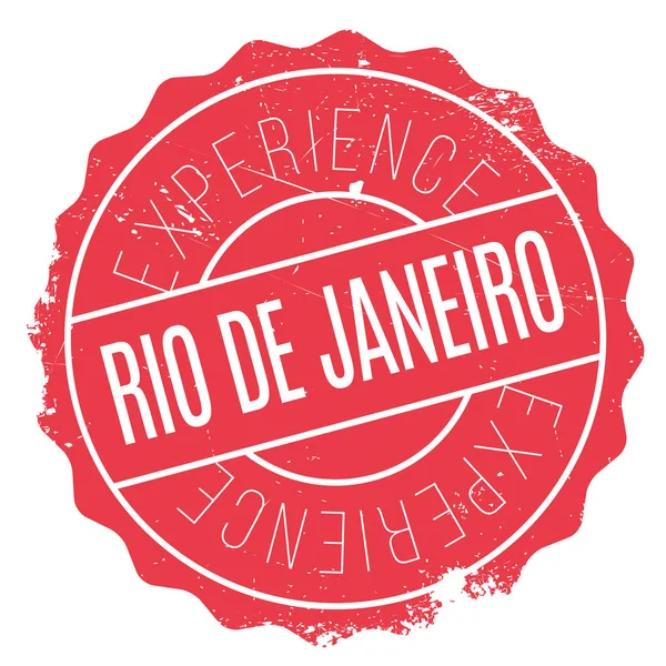 Francobollo Rio de Janeiro — Vettoriale Stock