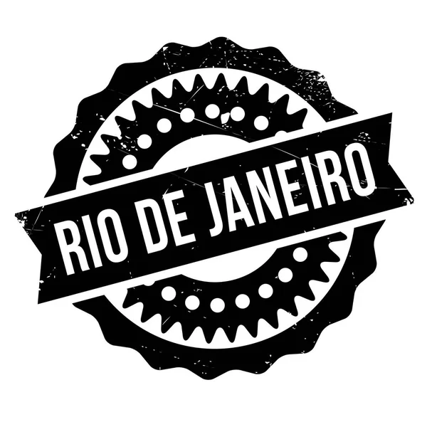 Francobollo Rio de Janeiro — Vettoriale Stock