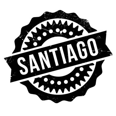 Santiago damga kauçuk grunge