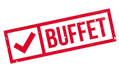 Lastik damgası Açık büfe