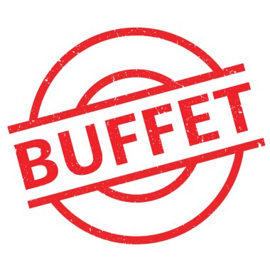 Lastik damgası Açık büfe