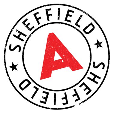 Sheffield damga kauçuk grunge