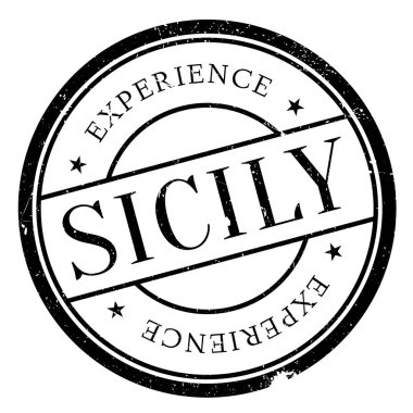 Sicilya damga kauçuk grunge