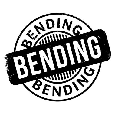 Lastik damgası bükme