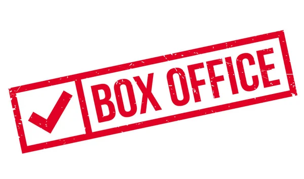 Carimbo de borracha Box Office —  Vetores de Stock