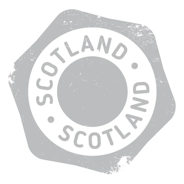 Каучуковый гранж Шотландии — стоковый вектор