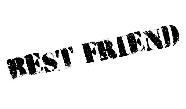 Best Friend rubber stamp — Stock Vector