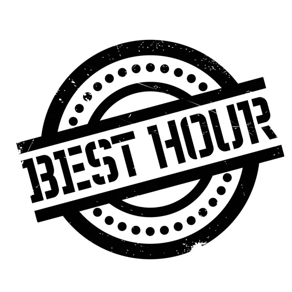 Best Hour rubber stamp — Stock Vector