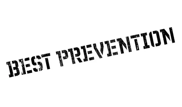 Meilleur tampon en caoutchouc de prévention — Image vectorielle