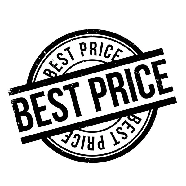 Mejor precio sello de goma — Vector de stock