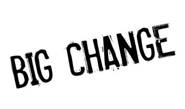 Büyük değişim damgası