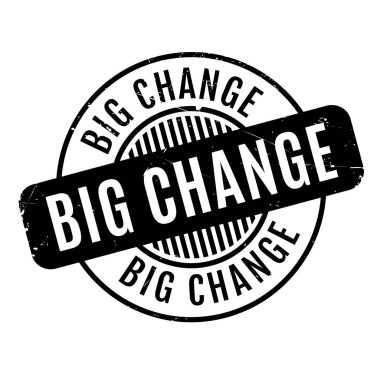 Büyük değişim damgası