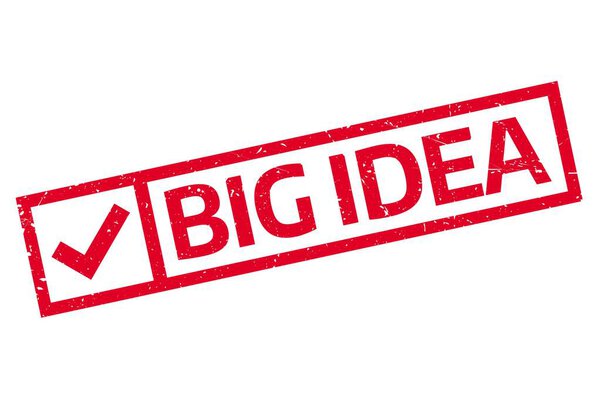Big Idea rubber stamp