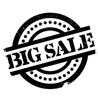 büyük satış lastik damgası