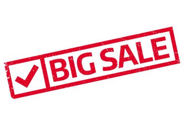 büyük satış lastik damgası