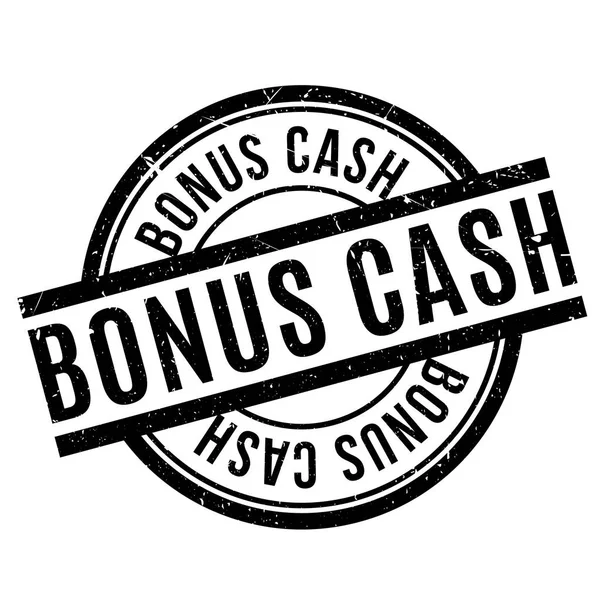 Bonus Timbro di gomma Cash — Vettoriale Stock