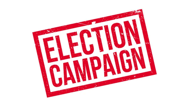 Резиновая марка избирательной кампании — стоковый вектор