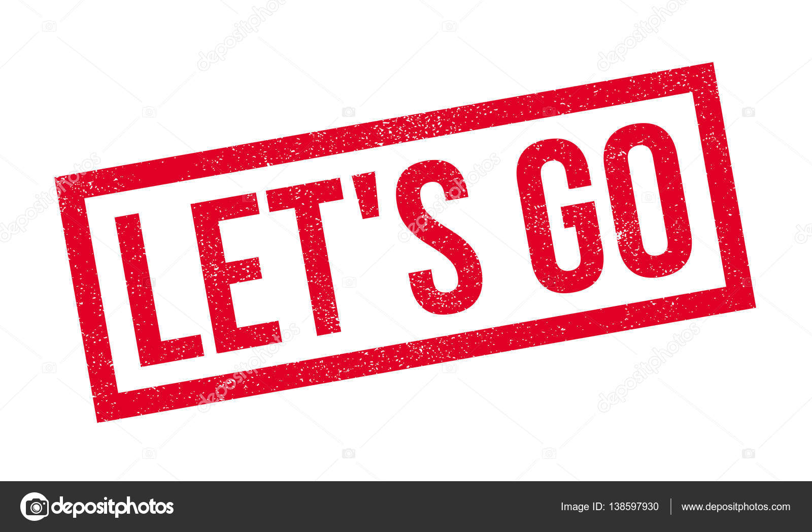 Lets Go Stempel — Stockvektor © lkeskinen0 #138597930