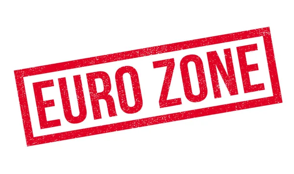 Euro Zone rubber stamp — Stock Vector