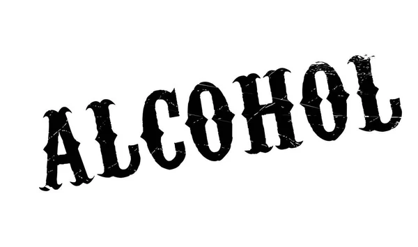 Timbro di gomma alcolica — Vettoriale Stock