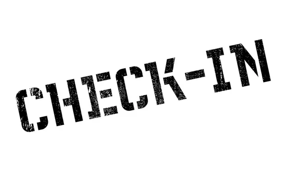 stock vector Check-In rubber stamp