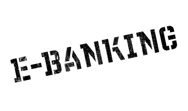 E-Banking штамп — стоковий вектор
