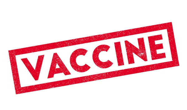Carimbo de borracha da vacina — Vetor de Stock