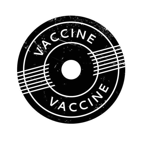 Резиновая марка вакцины — стоковый вектор