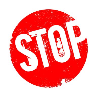 Lastik damgası durdurmak